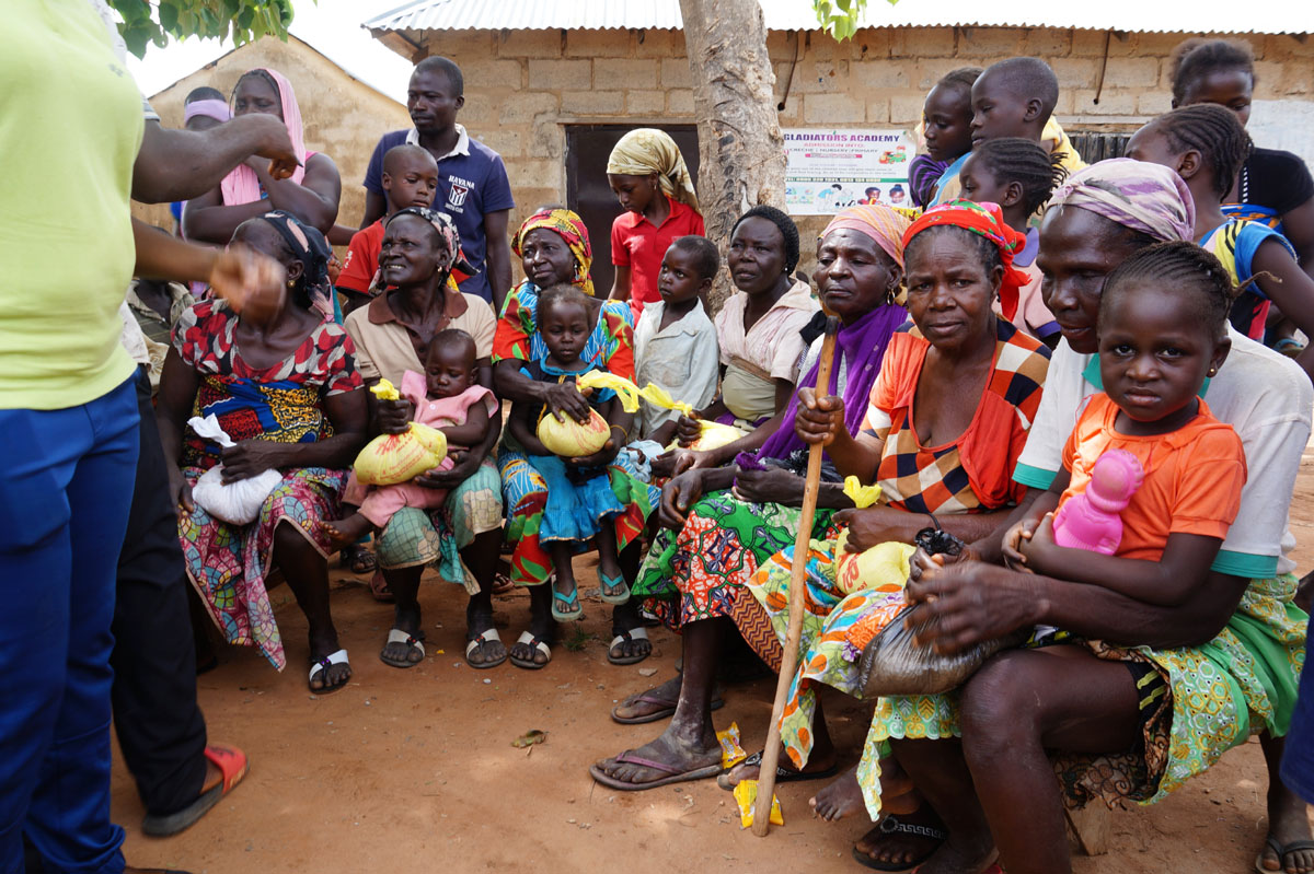 Household Items Distribution Project in Zina